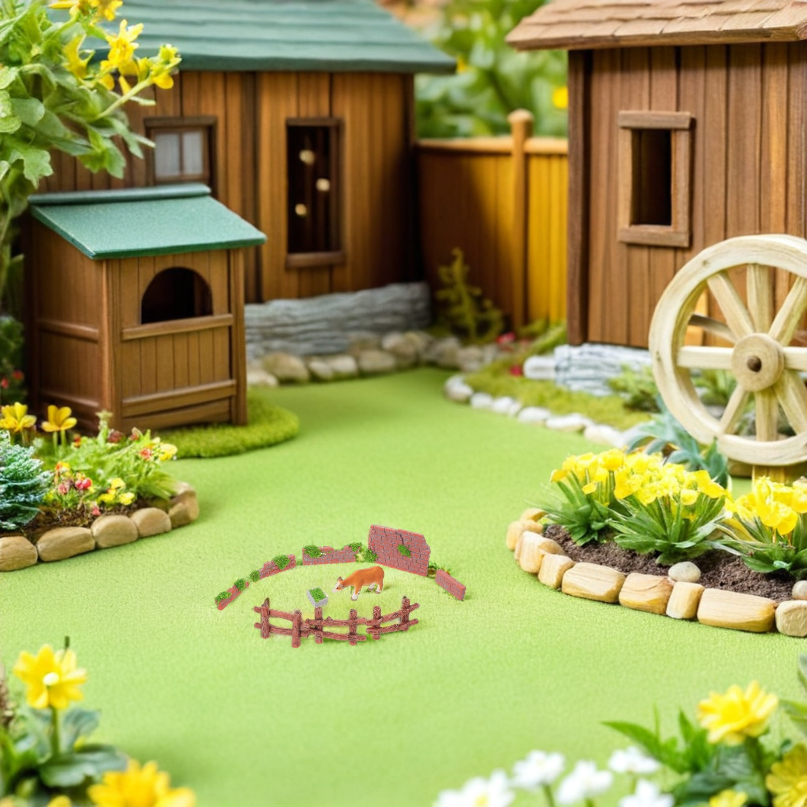 16 Pezzi di Recinzione in Mini - Bonsai Garden Landscape Design recensione e prezzo