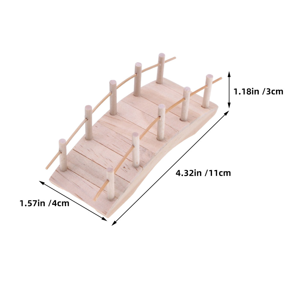 2 Pezzi Mini Ponte ad Arco in  - Bonsai Garden Landscape Design recensione e prezzo