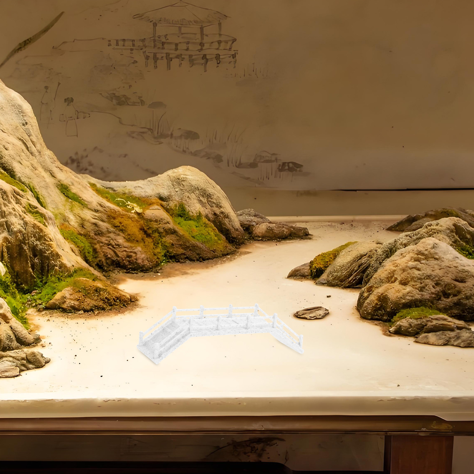 Mini Ponte Cinese in Stile Tra - Bonsai Garden Landscape Design recensione e prezzo