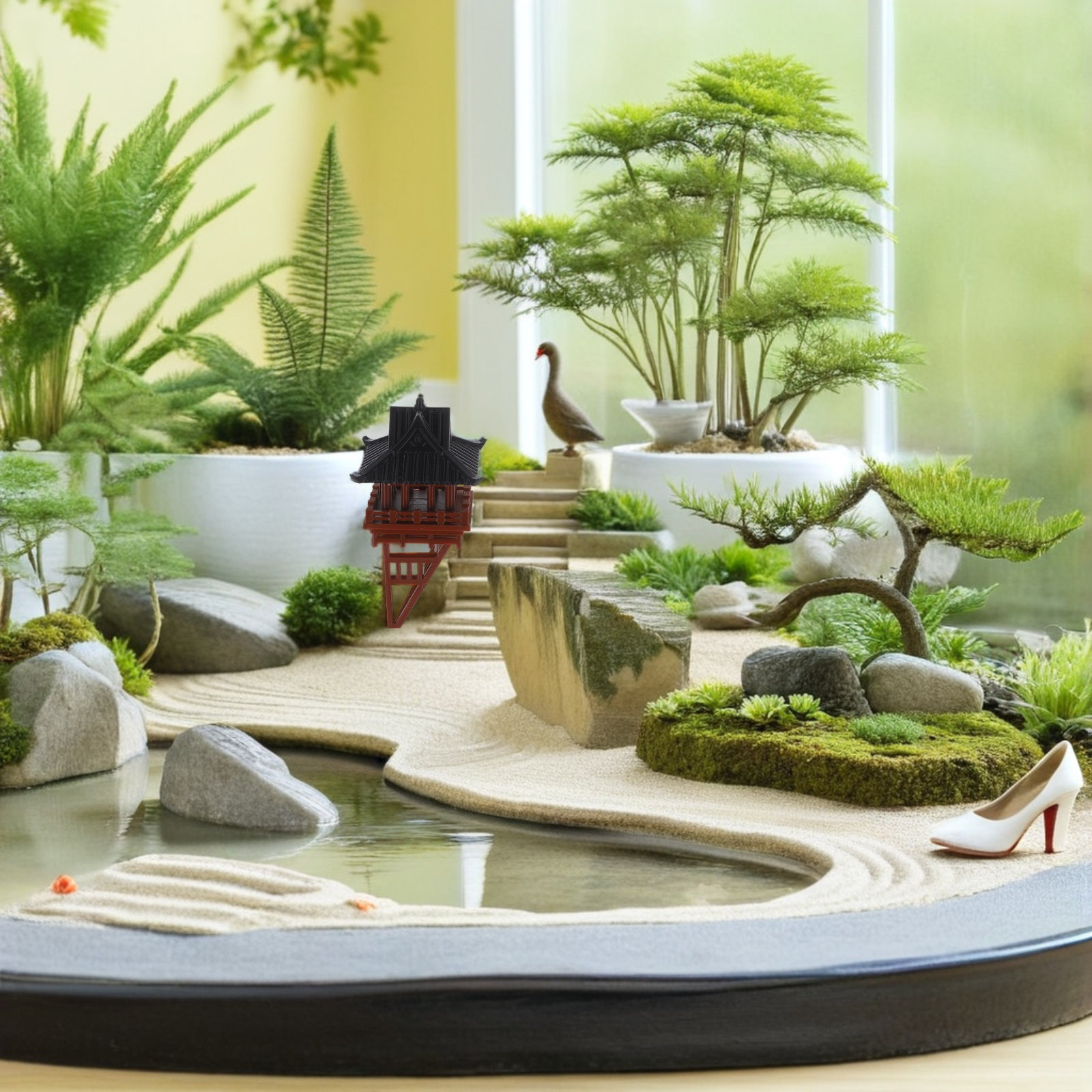 Decorazione in Miniatura Stile - Bonsai Garden Landscape Design recensione e prezzo