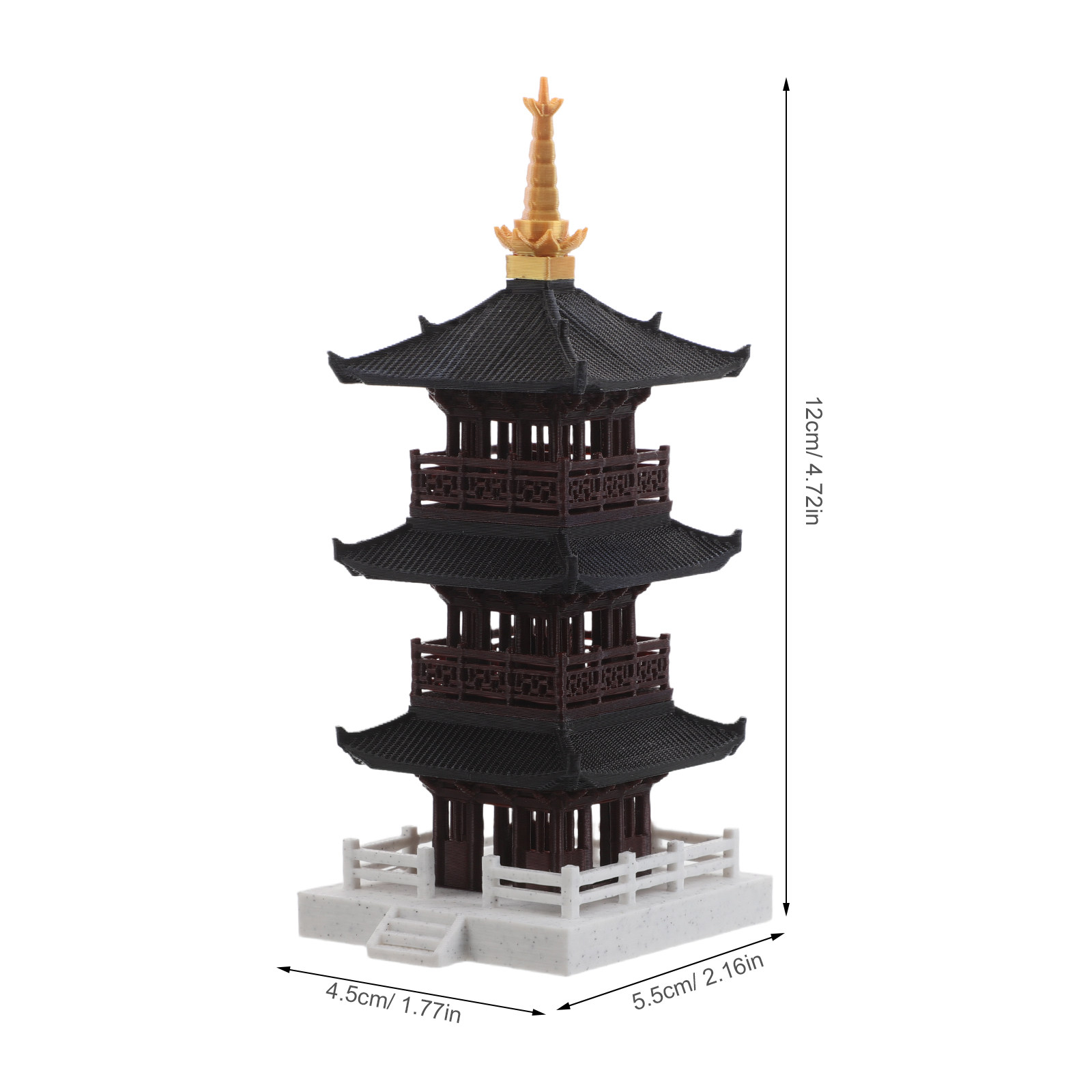 Scultura di Pagoda Cinese in M - Bonsai Garden Set Up recensione e prezzo